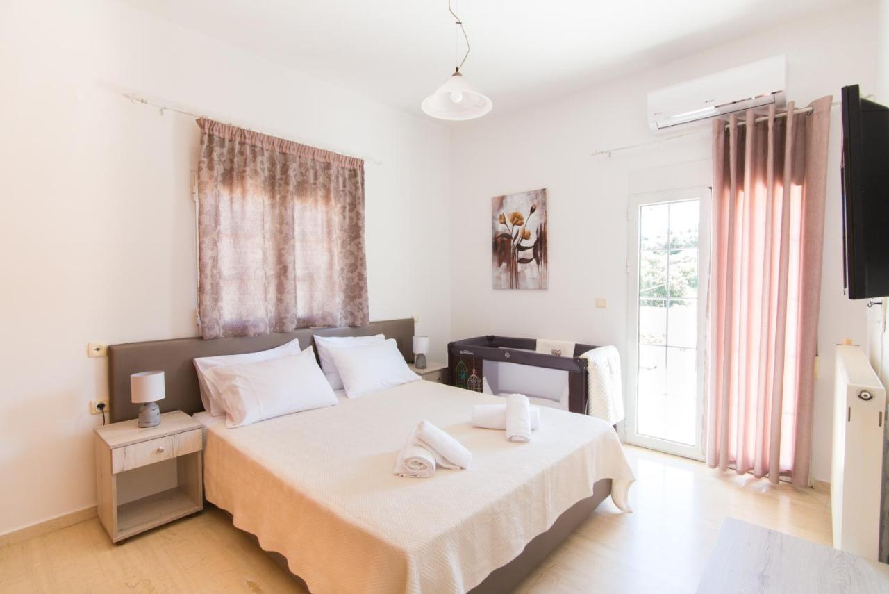 Cozy Renovated Apartment "Filoxenia" Kato Daratso Bagian luar foto