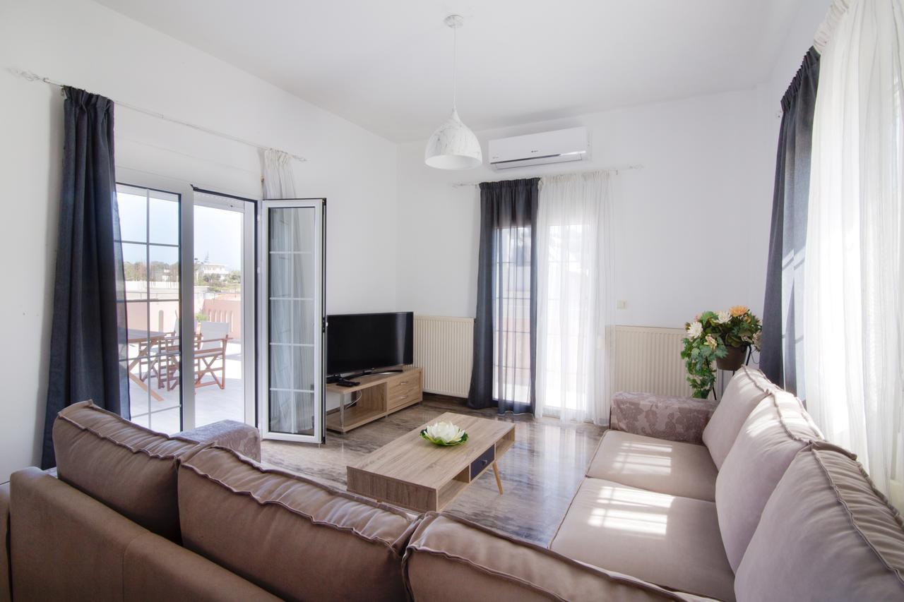 Cozy Renovated Apartment "Filoxenia" Kato Daratso Bagian luar foto